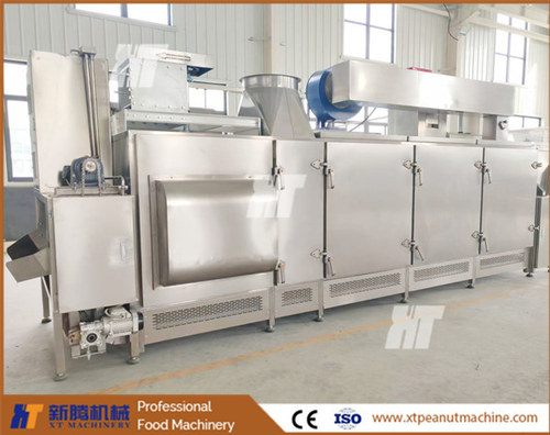 Son şirket çözümleri hakkında Sürekli fındık kızartma makinesi 300 kg/saat