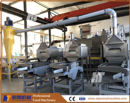 İyi bir fiyat. Gıda için Sanayi Fıstık Soyma Makinesi 1000kg / H Fıstık Cilt Sökücü Makinesi çevrimiçi