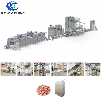 İyi bir fiyat. Yüksek Kapasiteli Fıstık Kırmızı Deri Çıkarma Makinesi 500-1000kg/h için 98% kırılma Hızı çevrimiçi