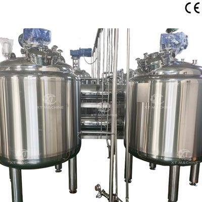 İyi bir fiyat. SS304 Peanut Butter Mixing Tank De-gassing Tank 200L-1000L çevrimiçi