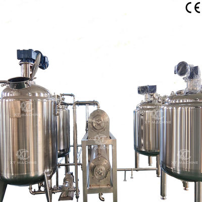 İyi bir fiyat. Industrial Emulsifying Mixing tank Peanut Butter Blending/De-gassing Tank çevrimiçi