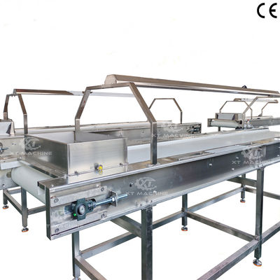 İyi bir fiyat. SUS304 Food Grade Automatic Conveyor Belt for Food Processing Plants çevrimiçi