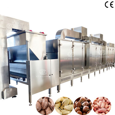İyi bir fiyat. 304 Food Grade Nut Roasting Machine Peanut Roasting Machine Suitable for Factory Use çevrimiçi
