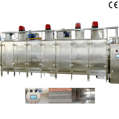 İyi bir fiyat. Adjustable Temperature Belt Type Peanut Roasting Machine with Powerful Cooling Function çevrimiçi