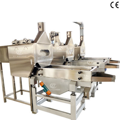 İyi bir fiyat. Food Grade Automatic Peanut Blanching and Splitting Machine with Split Rate <15% for Industrial Use çevrimiçi