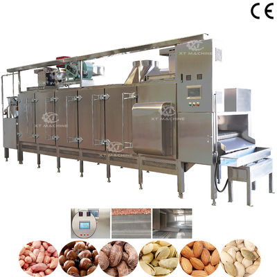 İyi bir fiyat. Small Scale Nut Roasting Machine Food Grade Peanut Hazelnut Almond Baking Machine Suitable for Food Processing Plants çevrimiçi