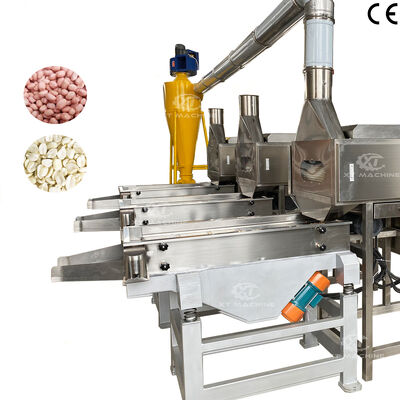 İyi bir fiyat. SUS304 1000kg/h-2000kg/h Fıstık kesme ve beyazlatma makinesi çevrimiçi