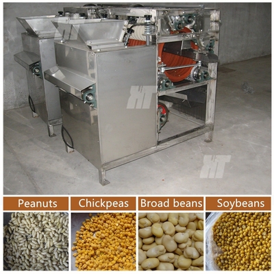 İyi bir fiyat. 200-250kg/h Yer Fıstığı Kabuk Soyma Makinası çevrimiçi