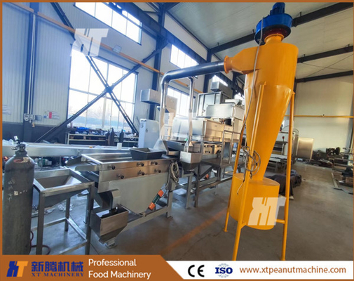 Elektrikle çalışan düşük gürültülü fıstık kesme ezme makinesi 7.5KW gücüyle