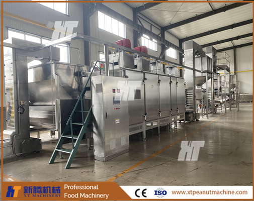 İyi bir fiyat. Kızartma Kuruyemiş için PLC Kontrol Sürekli Kuruyemiş Kavurma 800 * 600 * 1000mm çevrimiçi