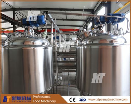 İyi bir fiyat. High-Capacity Customized 380V Peanut Butter Production Line with Customized Power çevrimiçi