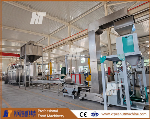 Otomatik Fıstık Kızartma ve Blanching Üretim hattı