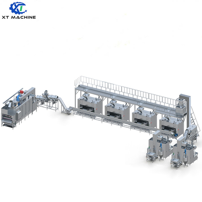 İyi bir fiyat. 500-1000kg/h Sezam Fıstığı Kaplama ve Kavurma Makinesi Fındık Kaplama ve Pınar Üretim hattı çevrimiçi