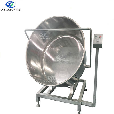 Çikolatalı fıstık atıştırmalıkları için büyük kalibreli seri kaplama makinesi