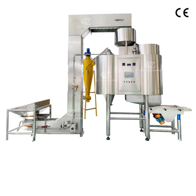 İyi bir fiyat. 1000-1200kg/h Hava Fıstık Kürükleme Makinesi Büyük Ölçekli Üretim İçin Kuru Fıstık Kürükleme Makinesi çevrimiçi