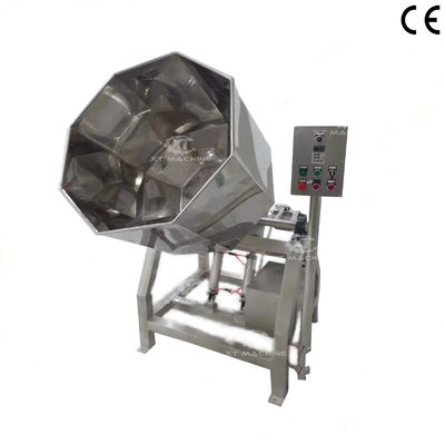 S304 Sekizgen Atıştırmalık Çeşnilendirme Makinesi 500kg/saat Gıda Mikseri