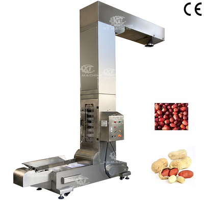 S304 Z tipi Kova Elevatörü Fıstık İşleme için 1000-2000kg/sa