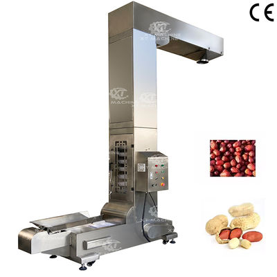 SUS304 Z Tipi Asansör Taşıyıcı Fıstık İşleme için 1000kg/saat