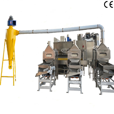 İyi bir fiyat. 1000kg/h Peanut Blanching Machine SUS304 Industrial Grade çevrimiçi