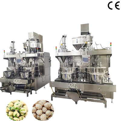 İyi bir fiyat. Double Station Peanut Coating Machine 500-1000kg/h SUS304 çevrimiçi