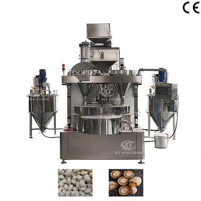 PLC Fıstık Kaplama Makinesi Fıstık İşleme için 200-800kg/saat