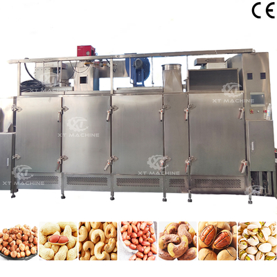 İyi bir fiyat. Gıda işleme yönelik 300 kg/saatlık sürekli fındık kızartma makinesi çevrimiçi