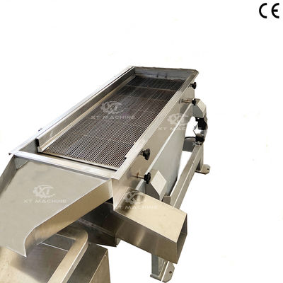 İyi bir fiyat. SS304 Powder Vibrating Sieving Machine New Linear Vibrating Screen Equipment çevrimiçi