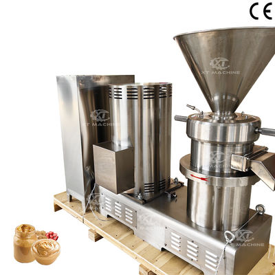 İyi bir fiyat. Özel gıda sınıfı fıstık pastası/kaşev reçeli/badem ezmesi öğütme makinesi 130-150kg/h 200kg/h 500kg/h Kapasite çevrimiçi