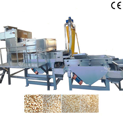 Elektrikli düşük gürültülü Fıstık/Cashew Fındık Kesme Makinesi Fındık Kesme Makinesi 500kg/h-1000kg/h kapasiteli Fındık işleme