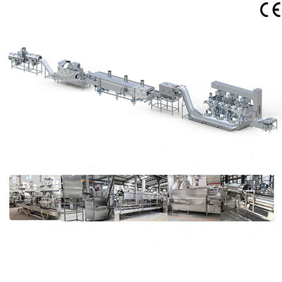 İyi bir fiyat. 1000-2000kg/h Tam Otomatik Kuruyemiş Kaplama ve Kızartma Ekipmanları Gıda İşleme Tesisleri için Kızarmış Un Kaplamalı Fıstık Yapma Makinesi çevrimiçi