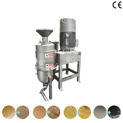 Tam otomatik Yüksek Hızlı 1000-1500kg/h Kesme ve Döşeme Makinesi Fıstık ezmesi öğütücü 200-300 Meshes incelik ile