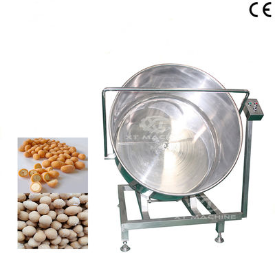 İyi bir fiyat. Porsiyonel toz kaplama makinesi SUS304 35 ̇ 40 kg/parti, fıstık işleme için fıstık derici cihazı çevrimiçi