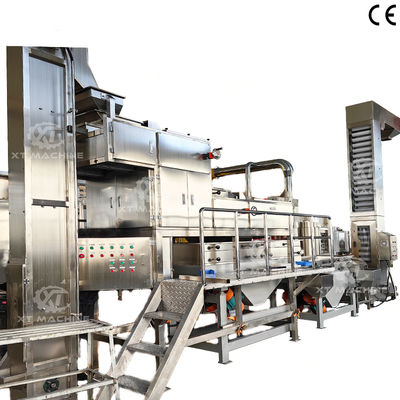 Verimli Fındık Kırma İçin 500kg/saat Otomatik Sınıflandırma Yer Fıstığı/Kaju Fındığı Kırma Makinesi