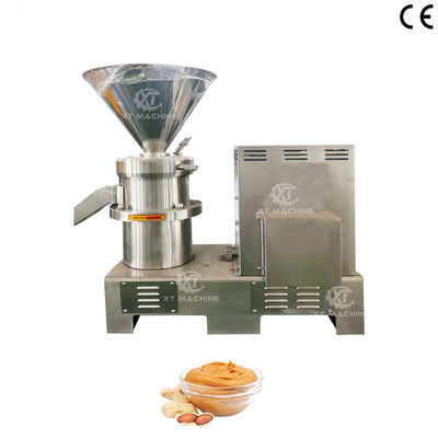 100kg/h-500kg/h SS304 Elektrikli Fıstık/Kashew Fındık Tereyağı öğütme Makinesi Fındık İşleme Tesisleri için Endüstriyel Kolloid Mül