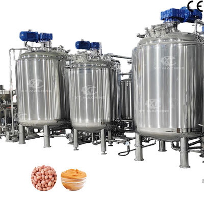 İyi bir fiyat. Üç katmanlı Paslanmaz Çelik Fıstık Tahini Tereyağı Soğutma/Karıştırma Tankı çevrimiçi