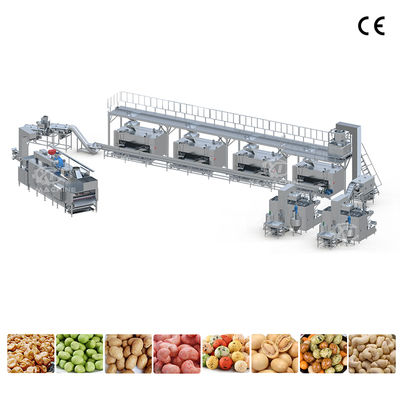 İyi bir fiyat. Linea totalmente automática de recubrimiento y tostado de cacahuete con miel, máquina recubridora para cacahuetes sabor barbacoa y almendras (Meyliyle fındıkla tost ve fındıkla doldurma tamamen otomatik makinesi, fındık ve bademle fındıkla doldurma makinesi) çevrimiçi