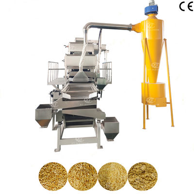 500 kg/saat kapasiteli, oksitlenmeyen çok işlevli çok işlevli öğütücü makine, saniyeler içinde meyve işlemek için kakao çekirdeği öğütücü