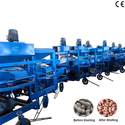 İyi bir fiyat. Yüksek Kapasite Yüksek Kabuk Hızı 2000kg/h Fıstık Kabuklama Makinesi Fıstık Kabuk Çıkarma Makinesi çevrimiçi