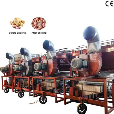İyi bir fiyat. Fully Automatic Food Grade Peanut Cracking Machine Peanut Processing Equipment Suitable for Agricultural Industrial çevrimiçi
