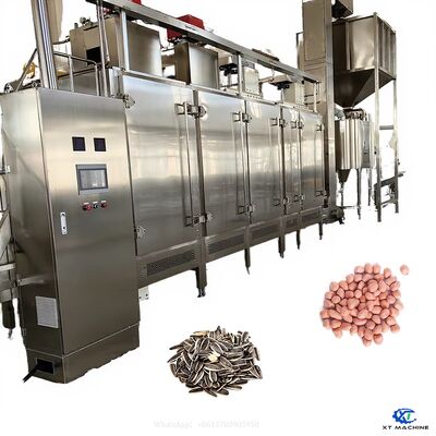 İyi bir fiyat. Gıda sınıfı Yüksek Kapasiteli Sürekli Kemer Makine Kakao/almendra/anacardo/semillas/avellana için meyve tostadora de secos çevrimiçi