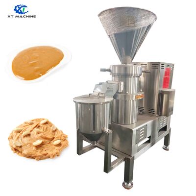 İyi bir fiyat. Yüksek verimlilikli 130-500kg/h Susam Pasta/Cashew Jam Kolloid Mill Fıstık Tereyağı öğütme makinesi kompakt tasarımı ile çevrimiçi