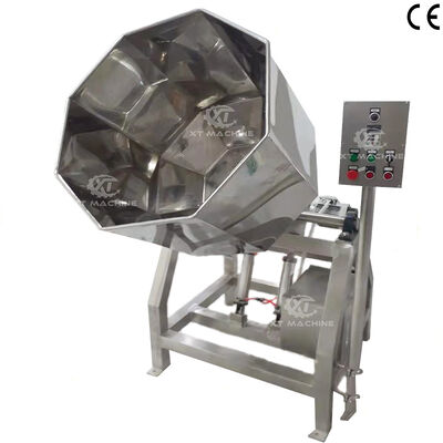 İyi bir fiyat. SS304 Paslanmaz Çelik Sekizgen Atıştırmalık baharat makinesi, otomatik karıştırma için 500 kg/saat kapasiteli gıda aroması makinesi çevrimiçi