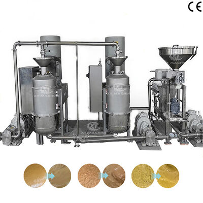 Yüksek Hızlı Fıstık Ezmesi Öğütücü ve Kuruyemiş Ezmesi Öğütme Makinesi, Kuruyemiş İşleme Tesisleri için 200-300 Mesh İncelikte