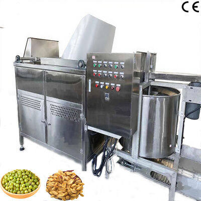 İyi bir fiyat. Otomatik Sıcaklık Kontrollü Gıda Kızartma Makinesi-Otomatik Boşaltmalı Yer Fıstığı Parti Fritözü çevrimiçi
