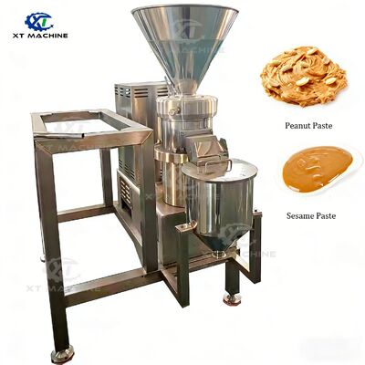 İyi bir fiyat. SUS304 Fıstık ezmesi öğütme makinesi 130-150 kg/saat kapasite ve 380V üç fazlı güç çevrimiçi