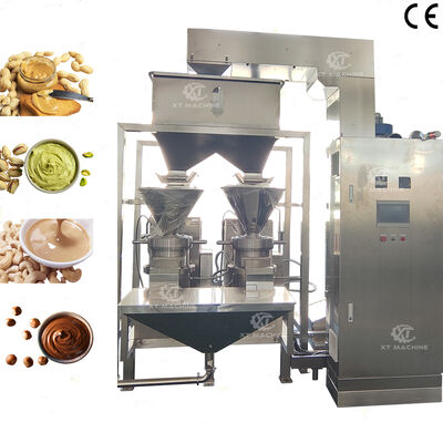 İyi bir fiyat. Otomatik 1000kg/saat-2000kg/saat Yer Fıstığı Kaju Fındık Ezmesi Öğütme Makinesi Fındık Ezmesi Yapımı İçin Badem Öğütücü çevrimiçi