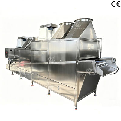 İyi bir fiyat. Customisable 500kg/h-1500kg/h Roasted Peanut & Nuts Cooling Machine with PLC SUS304 Material ISO CE Certified İzlenmesi gerekenler çevrimiçi