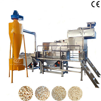 İyi bir fiyat. 1000kg/h-2000kg/h Dört aşamalı Fındık Kesme ve Dönüştürülebilir Çıkışlı Fındık Kesme Makinesi Fındık İşleme Tesisleri için çevrimiçi