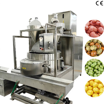 İyi bir fiyat. 200-300kg/h, atıştırmalık fındık işleme tesisi için PLC kontrolü ile otomatik kaplı fıstık yumurtası yapım makinesi çevrimiçi