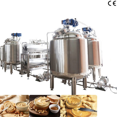 İyi bir fiyat. Özelleştirilmiş İşleme Kapasiteli ve Isıtma İzolasyonlu Düşük Fiyatlı Fıstık Ezmesi Karıştırma/Soğutma/Gaz Giderme Tankı çevrimiçi